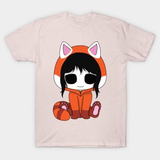 creepypasta red panda (jane the killer) T-Shirt